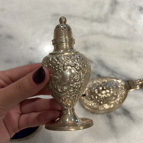 Plated sterling silver set - Picture 2 of 6